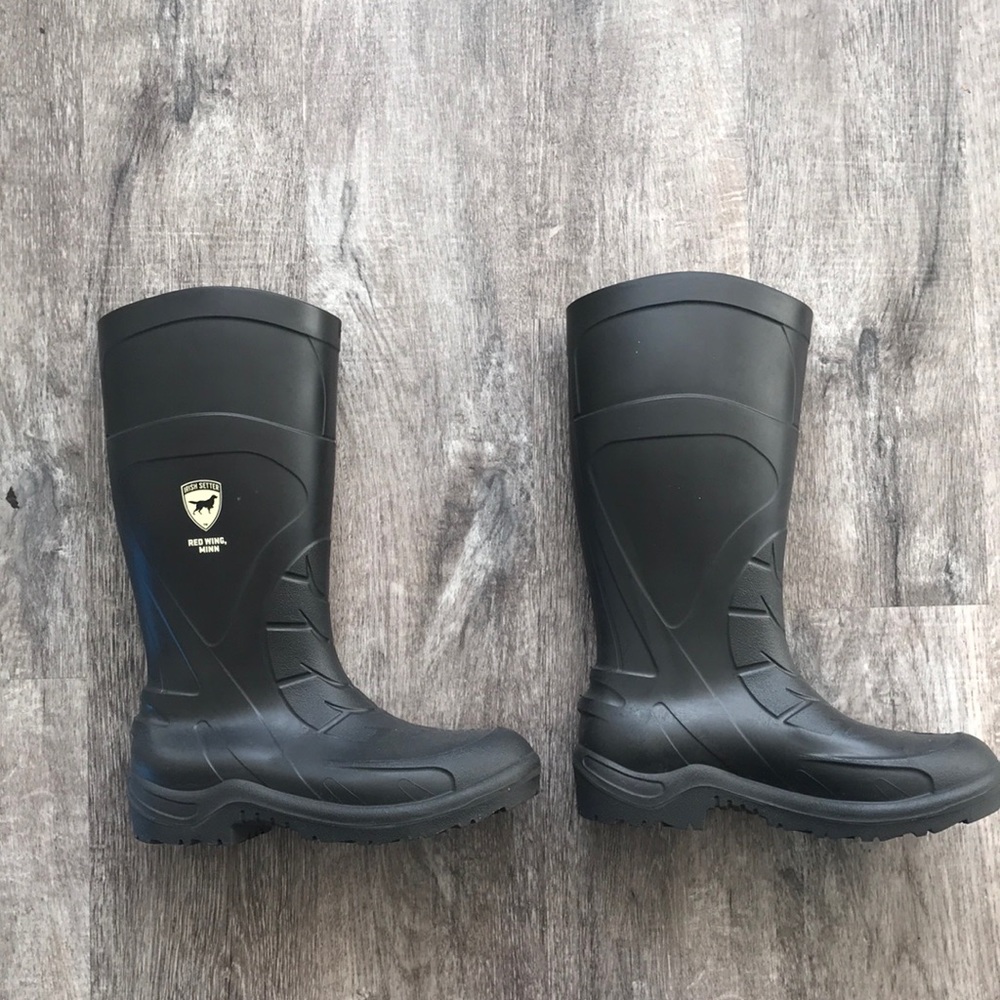 Red Wing Irish Setter Rubber Pull on boots Size 11